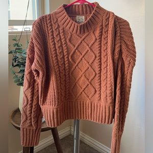 Hippie Rose Crewneck Knitted Sweater